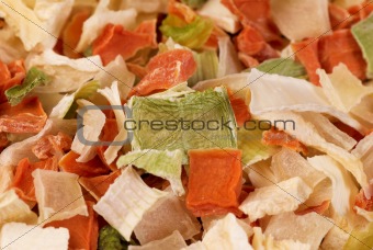 Dehydrated vegetables