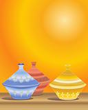 Moroccan cooking pots