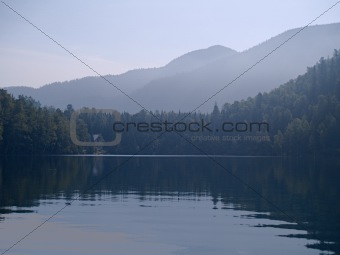 Lake in mountain