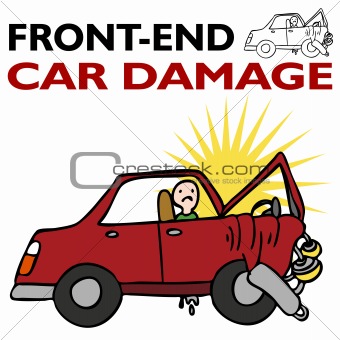 Front End Car Damage