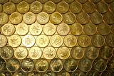 gold coins , Hong Kong currency $0.5 coins