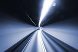 tunnel, high speed blur