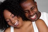 Laughing Black Couple