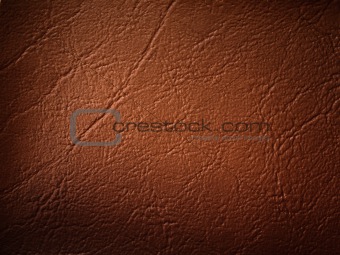 Brown Leatherette Background