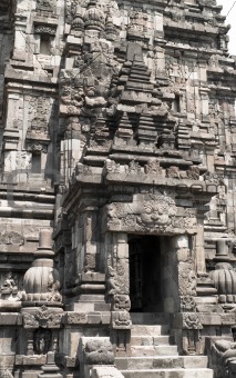 Front door of a Hindu temple