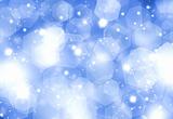  Glittery blue Christmas background