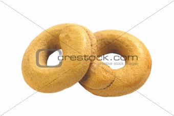 Cookies isolated on white