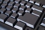 Blank black keyboard