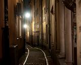 Narrow street in Stockholm