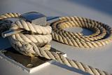 Rope on a boat deck