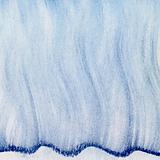 blue wavy pastel abstract