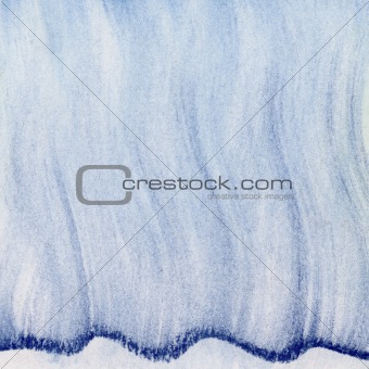 blue wavy pastel abstract