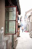 Open windows in Chinese street