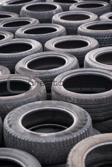Background of tires