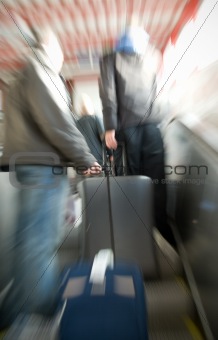 Men with luggage