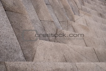Granite staircase