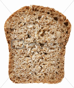 Cross-section of bread