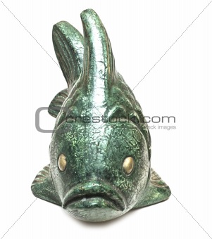 sculpture ceramic fish