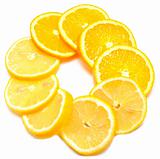 juice orange with lemon