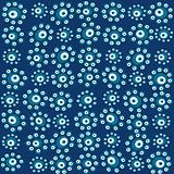 Blue background with blue circles