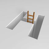 letter g and ladder