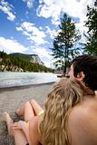 Couple Relax Banff