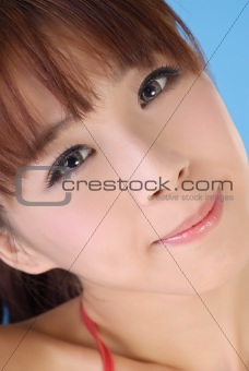 young attractive Asian woman