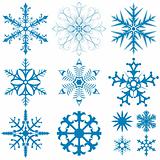 Snowflakes collection