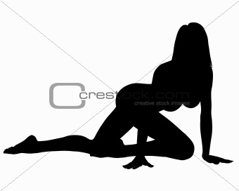 Sexy Woman Silhouette 02