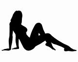 Sexy Woman Silhouette 03