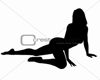 Sexy Woman Silhouette 05
