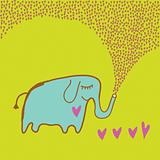 elephant in  love