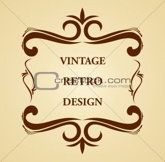 Luxury vintage for design