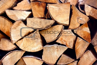 Detail of a Timber background