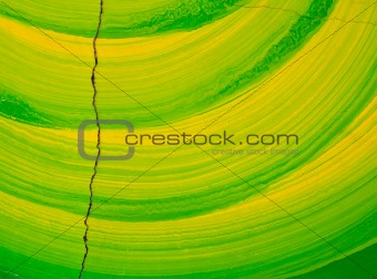 Green pattern with cracked