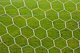 Soccer gold net texture