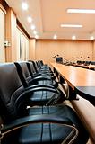 empty seats in boardroom