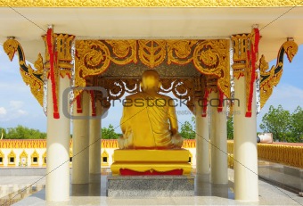 image of Buddha in a temple of Thailand