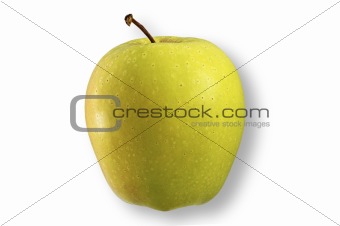 Green fresh apple
