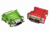 Green and red adapters