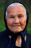 A senior Greek lady with a warm smile
