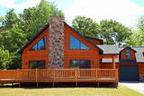 Luxurious log cabin