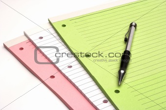 Blank notebooks