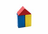 house made of building blocks