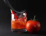 Icy hot tomato drink