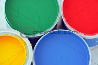 Colored paints 1