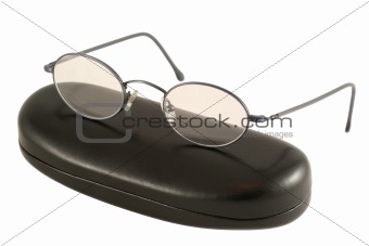 Glasses with case