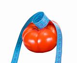 tomato and tape measure
