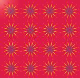 Abstract colorful dotted background