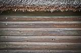 old building wooden wall
